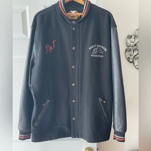 Harley Davidson Mens Bomber Jacket Sz 3X